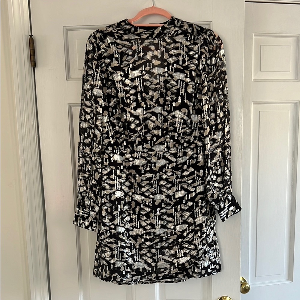NWT Black and White Patterned Women's Dress